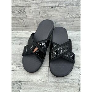 Vionic Merced Shoes Womens Size‎ 8 Slide Sandals Comfort Orthotic Support 38.5